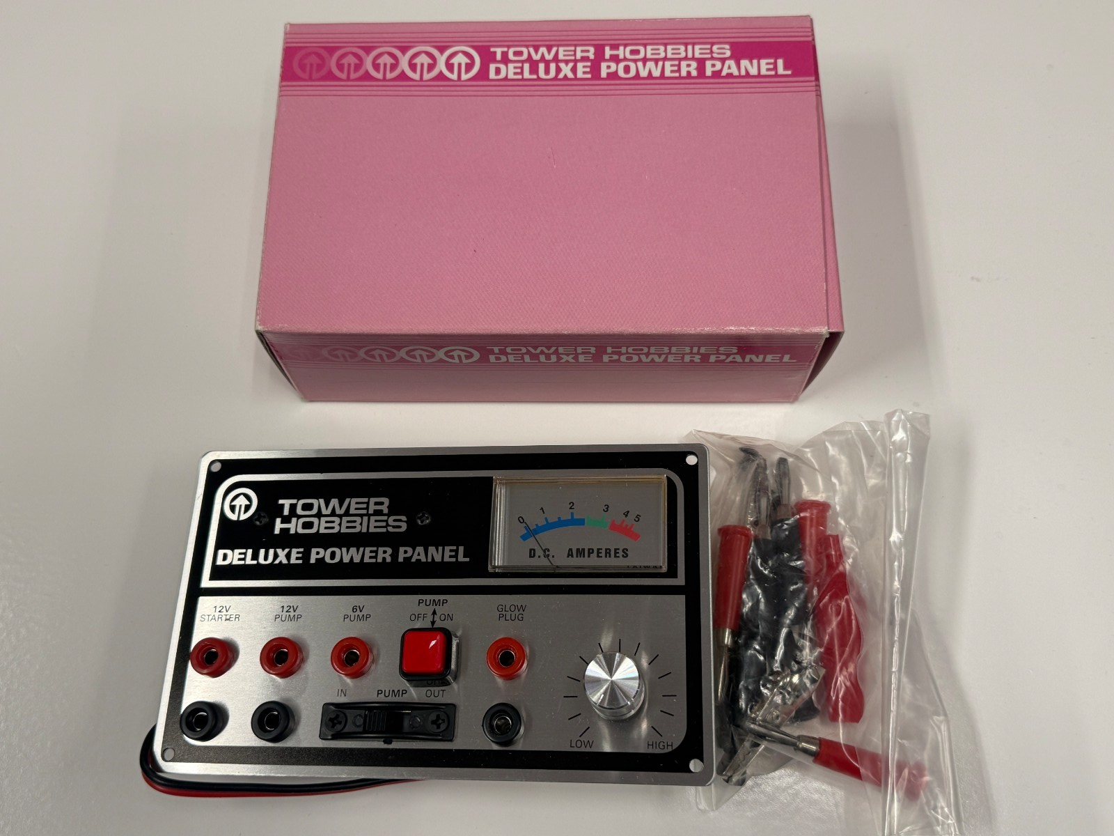 New Tower Hobbies RC Remote Control Airplane Deluxe Field Box Power Panel