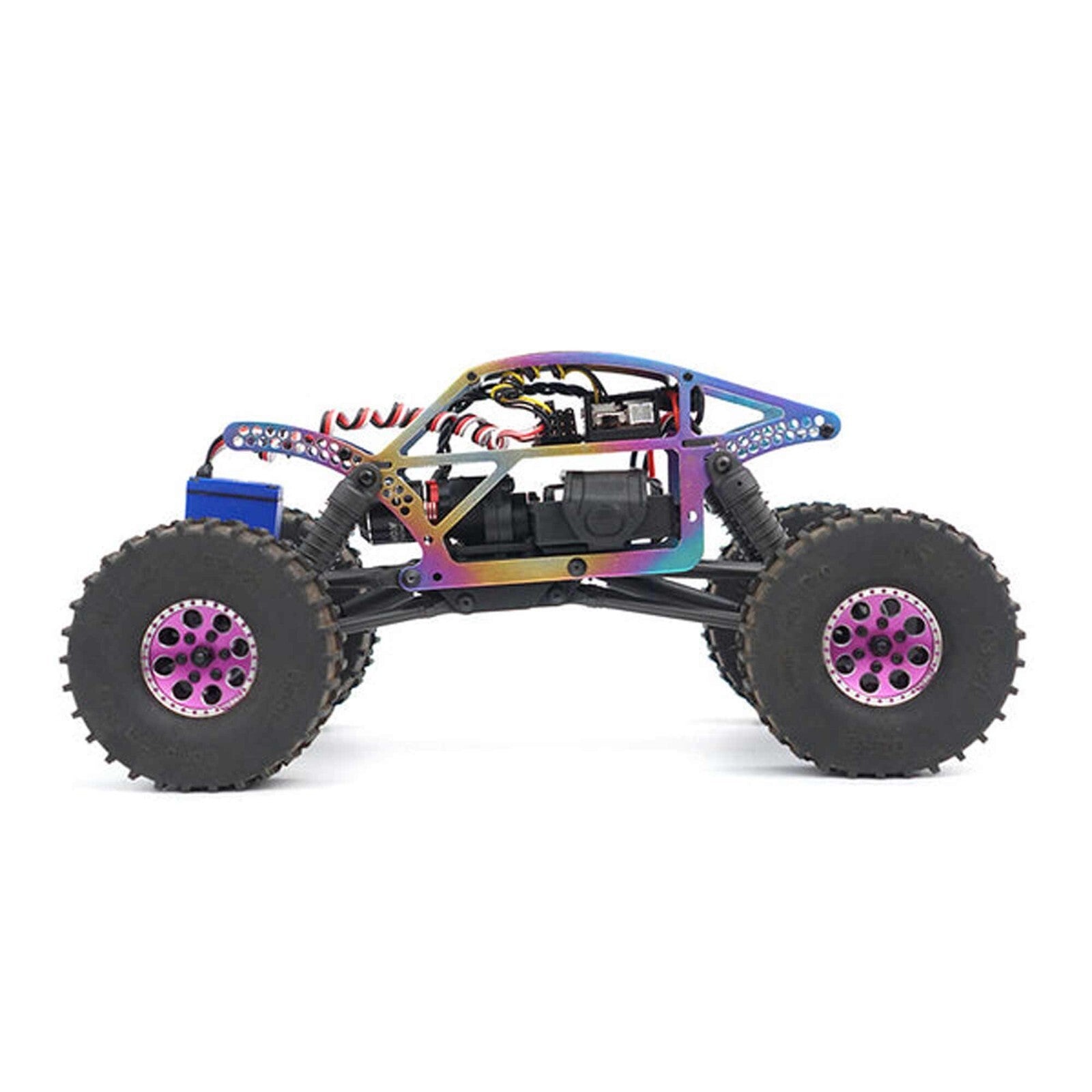 Bettle Titanium Comp Chassis, Rainbow Version for TRX-4M FRU2280