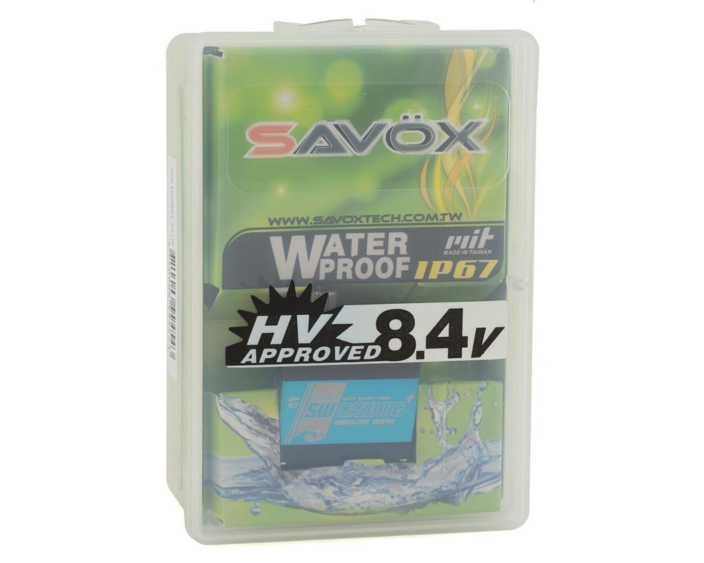Savox SW-1250MGP 1250 Waterproof Ultra Torque Metal Gear Mini Digital Servo