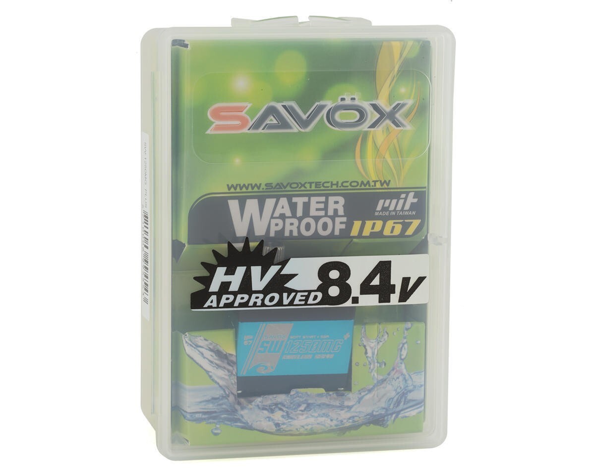 Savox SW-1250MGP 1250 Waterproof Ultra Torque Metal Gear Mini Digital Servo