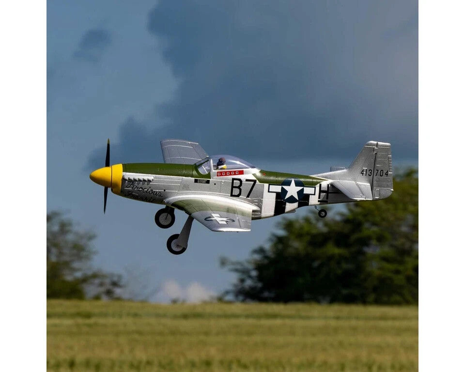 E-flite EFlite P51 P-51 P-51D Mustang 1.0m BNF Basic Electric Airplane EFL02650