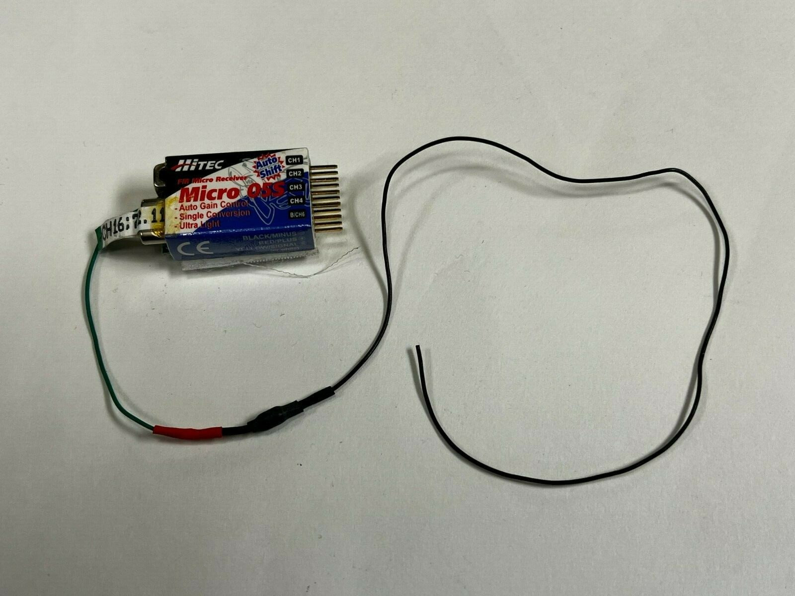 Excellent Hitec Micro 05S 72mhz RC Remote Control Airplane Receiver : Futaba /JR