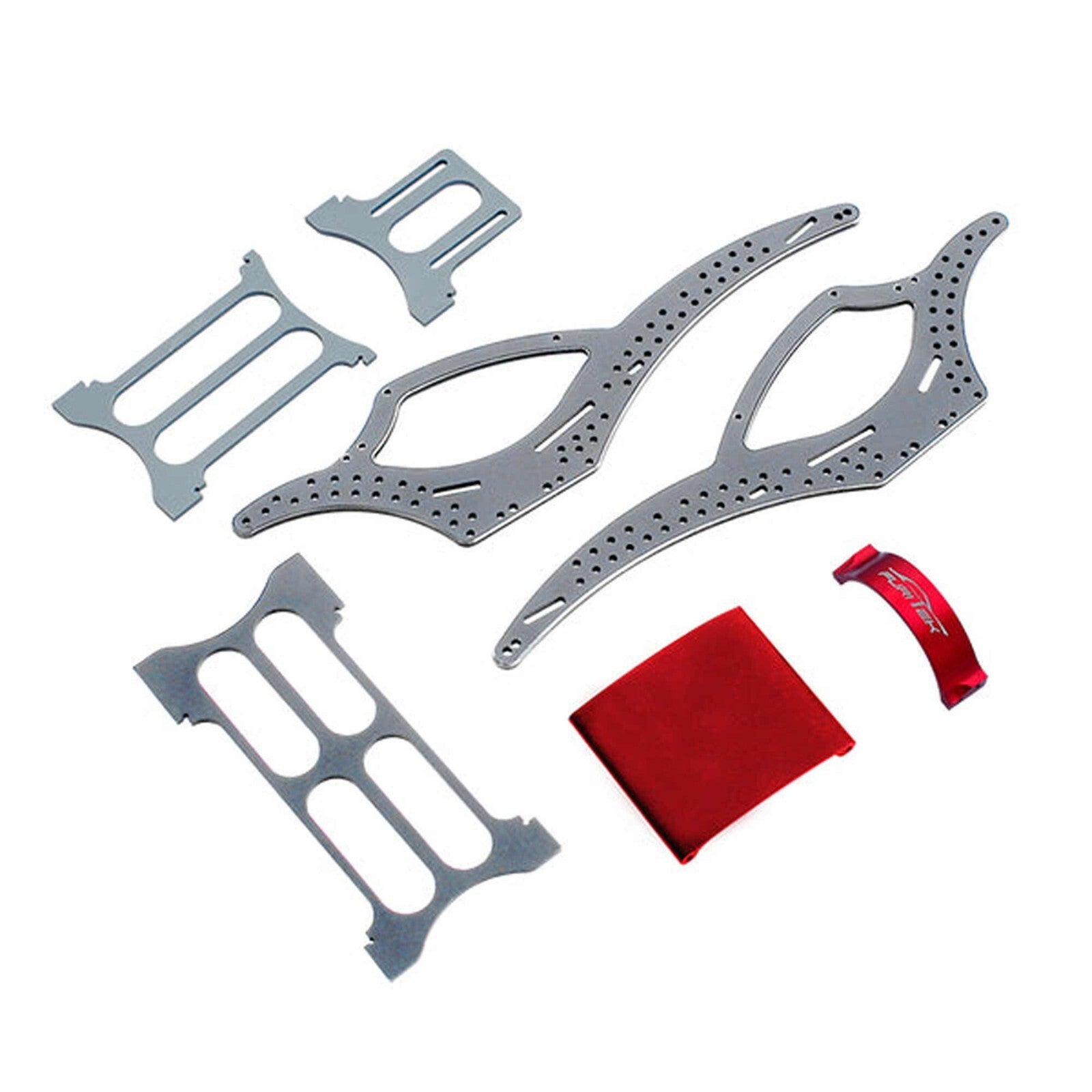 Furitek Scythe V2 Aluminum Frame Kit Grey Axial SCX24 FRU2151 FUR2151 FUR-2151