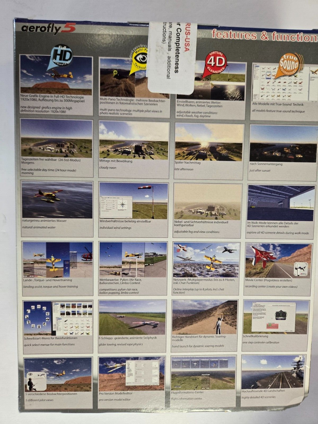 ikarus 3071001 Aerofly 5 Windows USB Interface Version R/C Flight Simulator