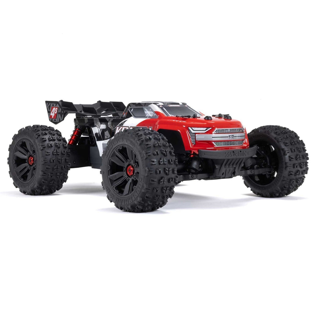 ARRMA ARA4408V2T3 1/10 Kraton 4X4 4S V2 BLX Speed RC Monster Truck RTR Red