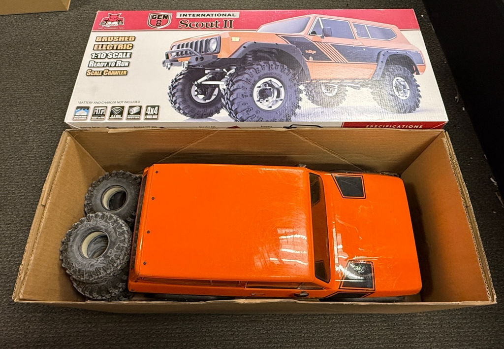 RedCat Scout II RC Remote Control Rock Crawler w/ Lots of Great upgrades !!