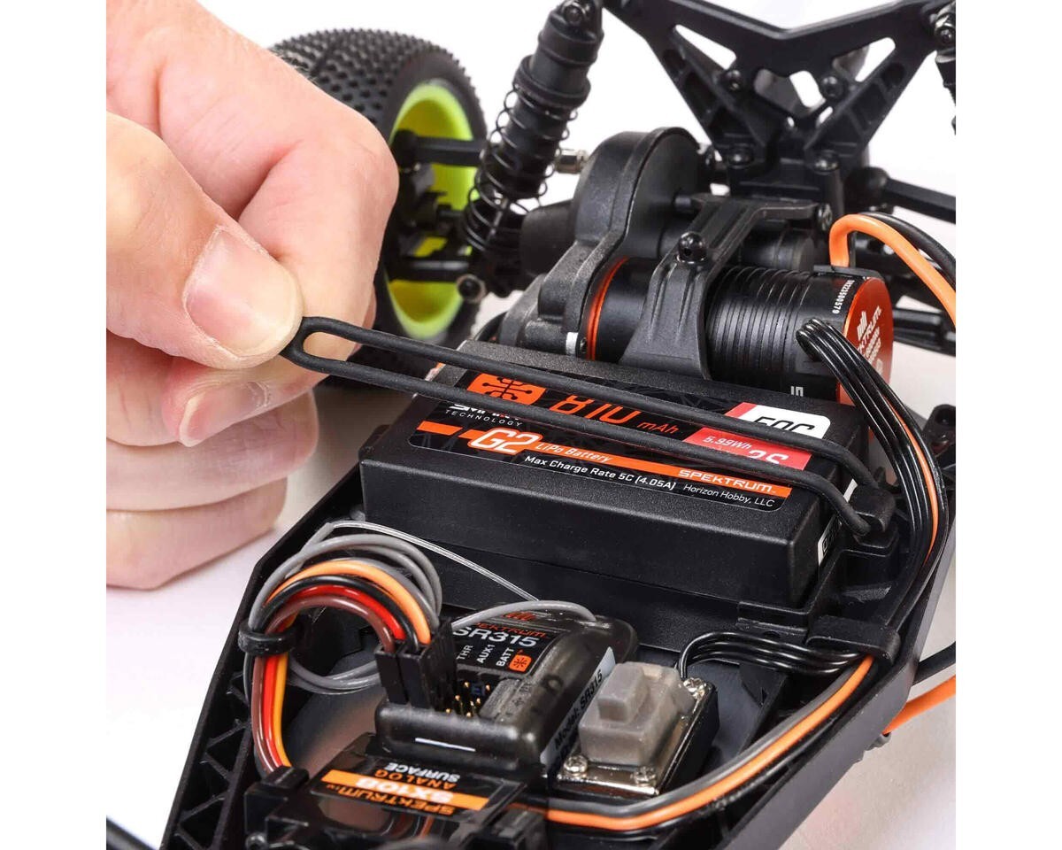 Losi Mini-B 1/16 RTR Brushless 2WD Buggy Red w/2.4GHz Radio, Battery & Charger