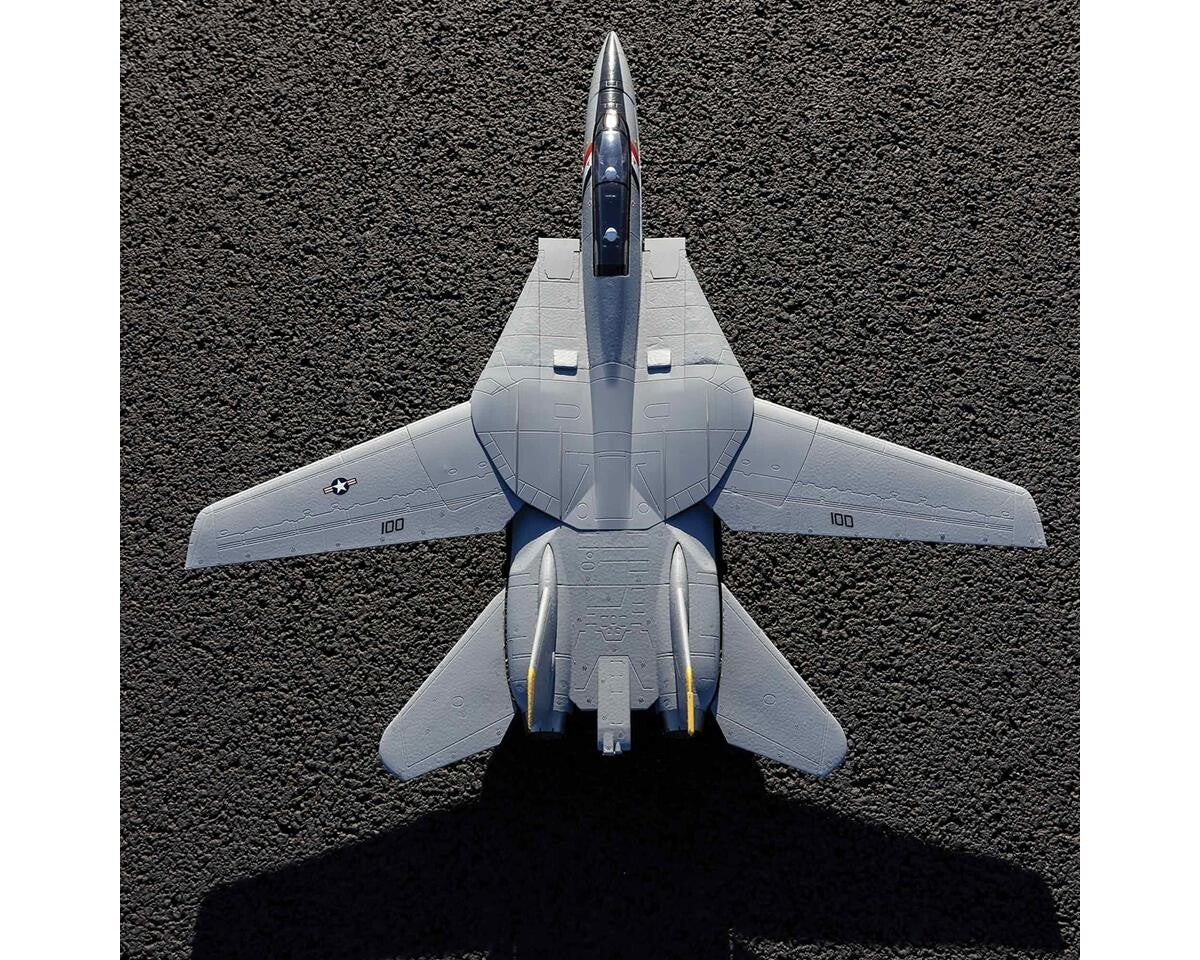 E-flite FFlite F14 F-14 Tomcat Twin 40mm EDF BNF Basic Jet Airplane w/AS3X SAFE