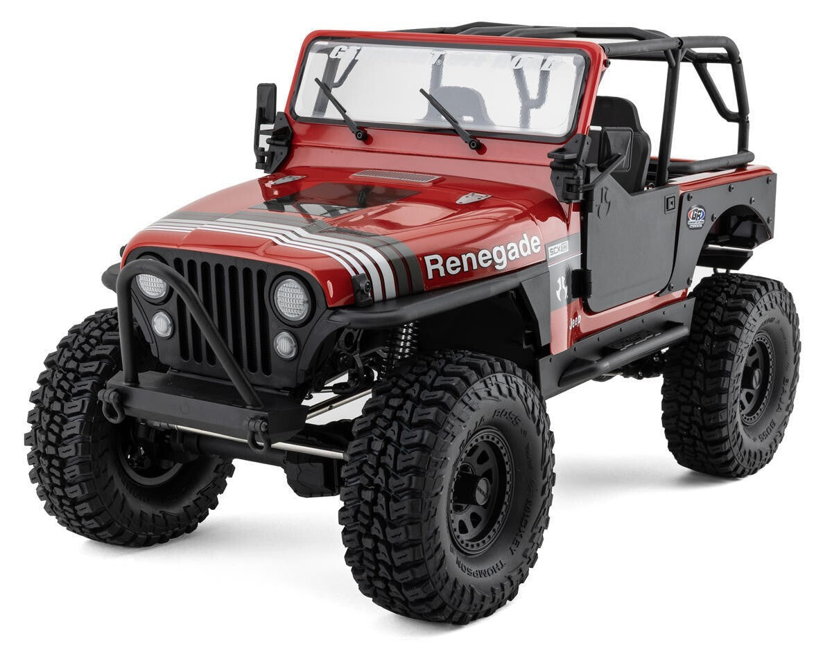 Axial SCX10 III Jeep CJ-7 RTR Ready To Run 4WD Rock Crawler (Red) [AXI03008T1]