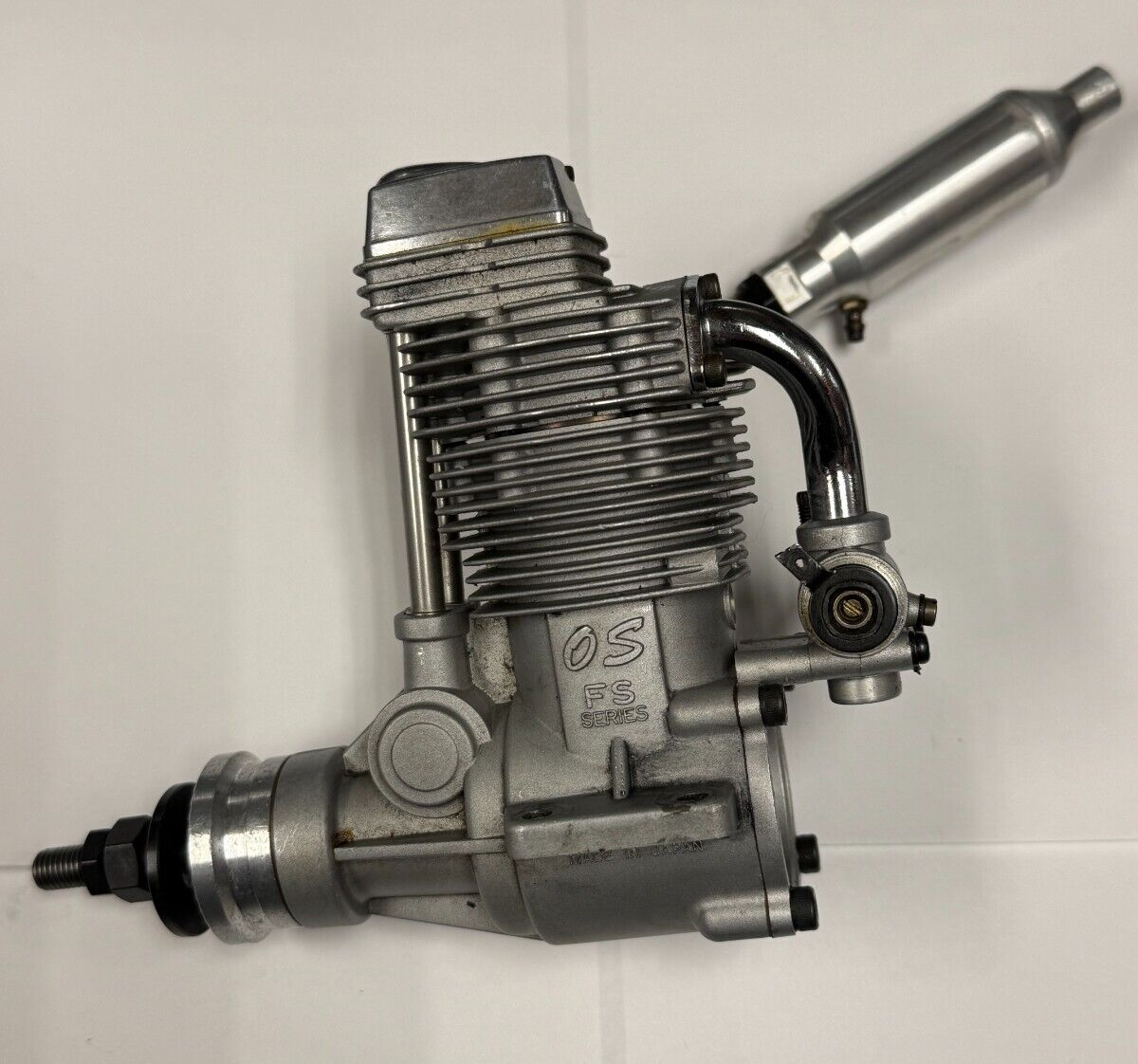 Excellent OS 1.20 120 FS Four Stroke RC Nitro Airplane Engine With Muffler FS120