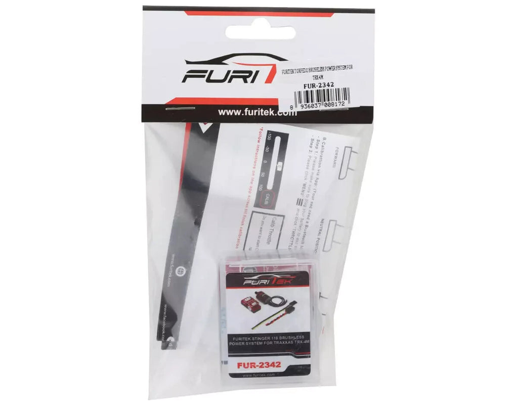Furitek Torpedo 118 Brushless Combo for Traxxas TRX-4M TRX4M FTK-FUR2342 FRU2342