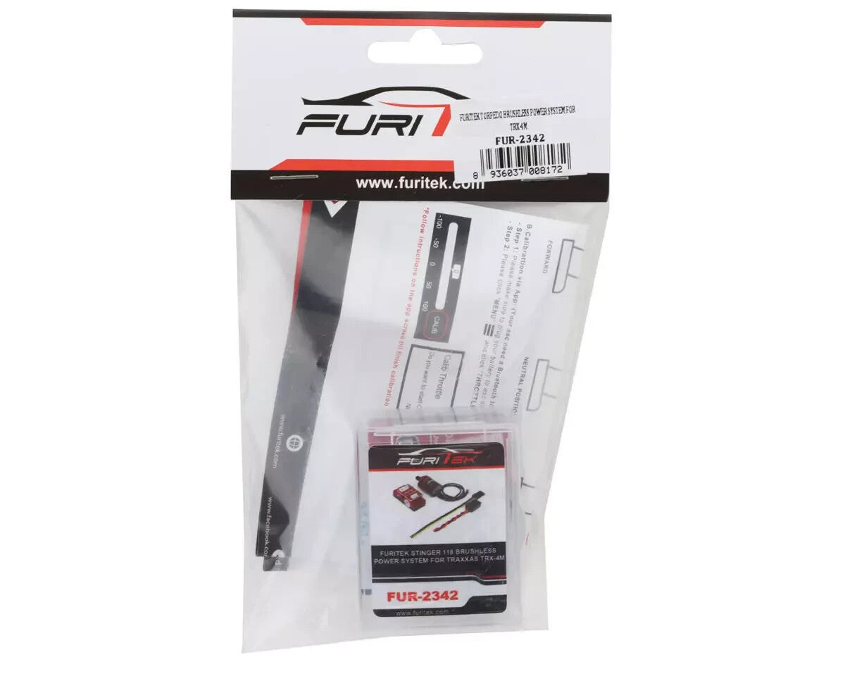 Furitek Torpedo 118 Brushless Combo for Traxxas TRX-4M TRX4M FTK-FUR2342 FRU2342