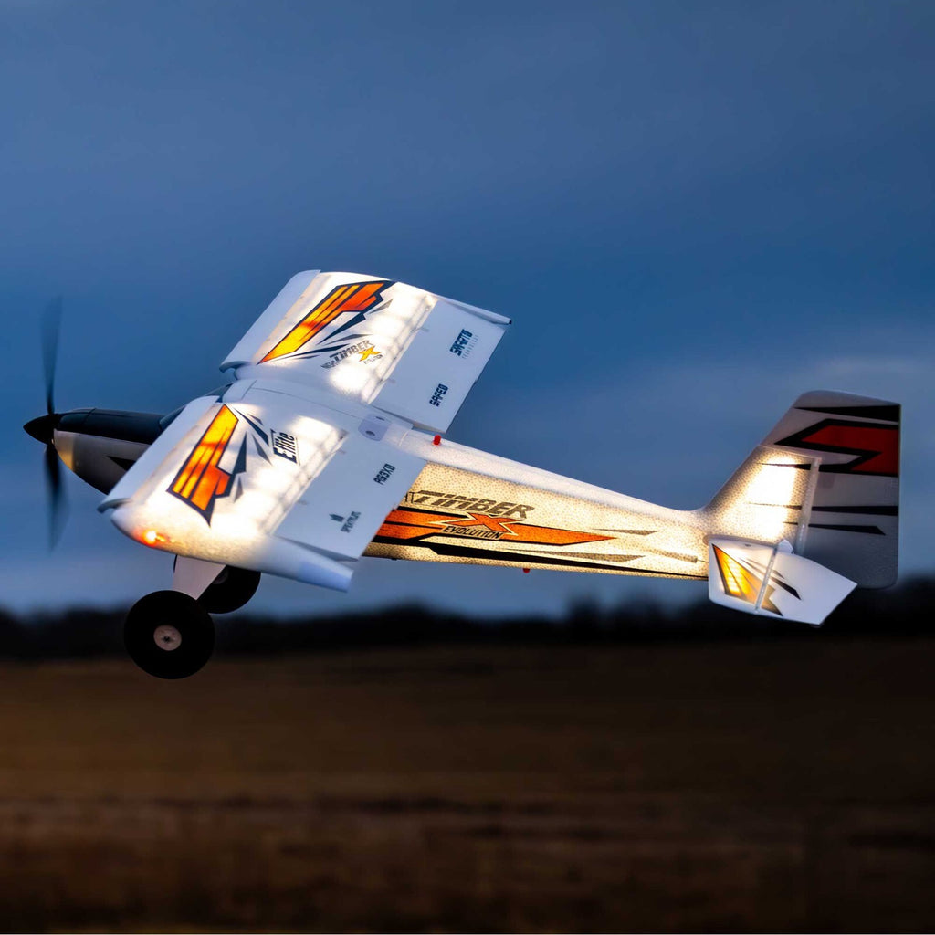 E-Flite EFlite Night Timber X Evolution 1.2m PNP Electric RC Airplane EFL013875