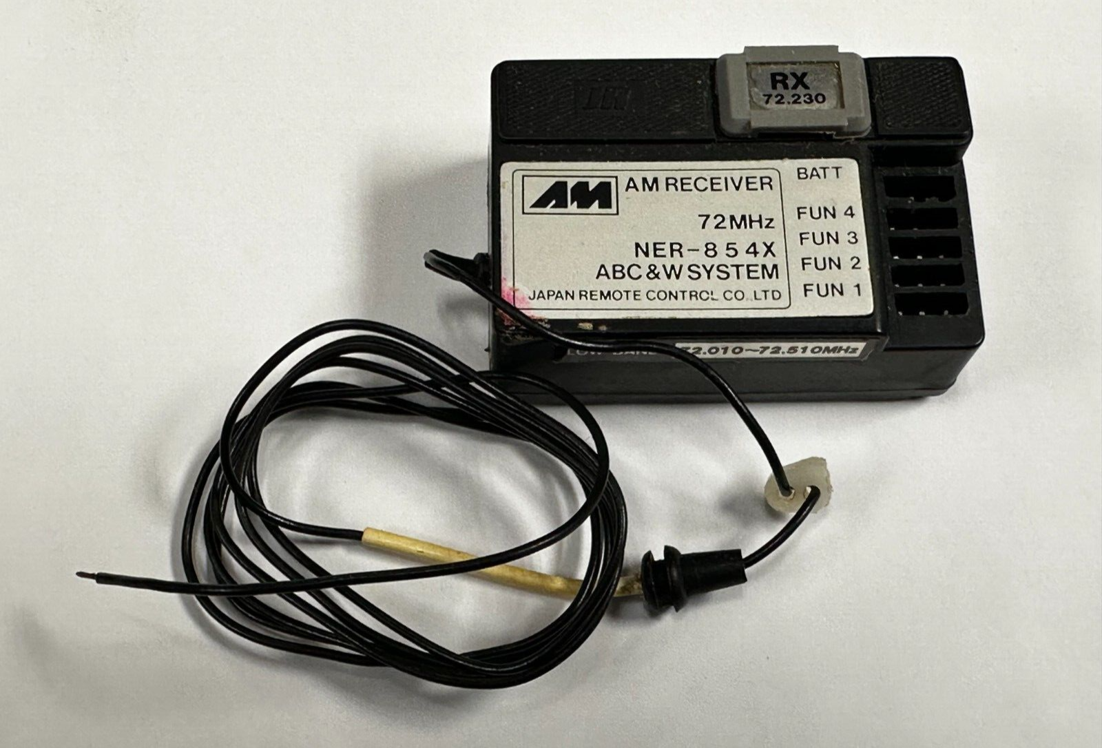 Really Nice JR NER854X AM 72mhz RC Remote Control Airplane Receiver RX