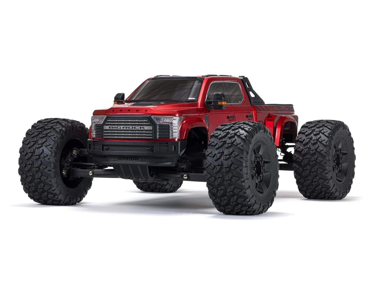 Arrma Big Rock 6S BLX 1/7 RTR 4WD Electric Brushless Monster Truck White w/SLT3
