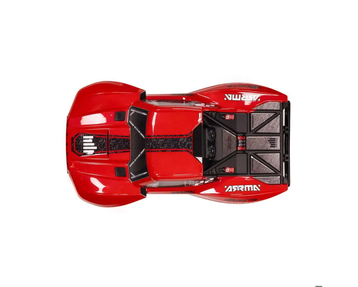 Arrma Fury 2WD MEGA 550 RTR Brushed 1/10 Off-Road Short Course Truck (Red) w/SLT