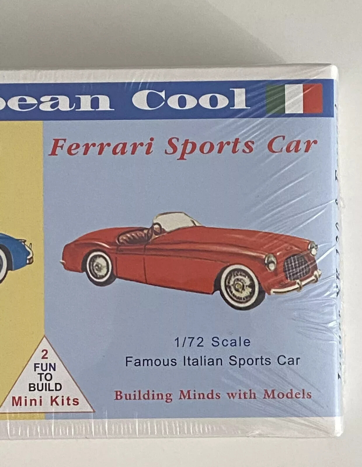 Glencoe Models #03604 European Cool Jaguar & Ferrari - 2 Mini Kits