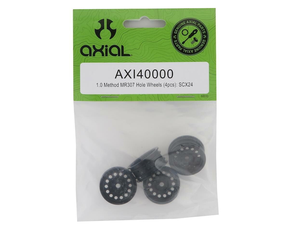 Axial SCX24 1/24 Scale C10 Method MR307 Hole 1.0 Mini Crawler Wheels AXI40000