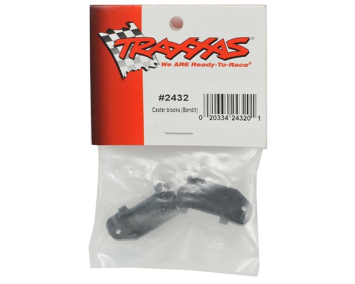 Traxxas 2432 30° Caster Block Set RC Remote Control Buggy TRA2432 : Bandit
