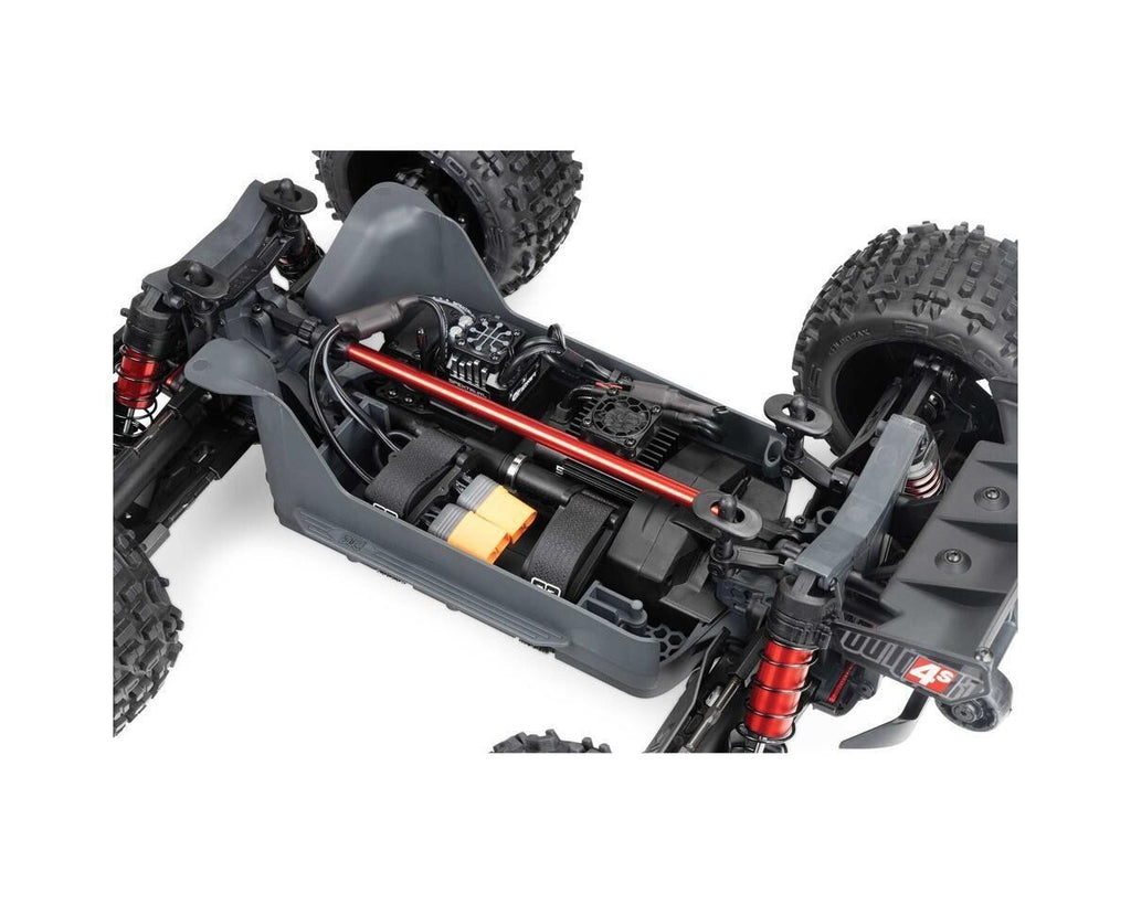 Arrma Outcast 4S V2 BLX Brushless RTR 1/10 Scale Stunt Truck (Red) ARA4410V2T4