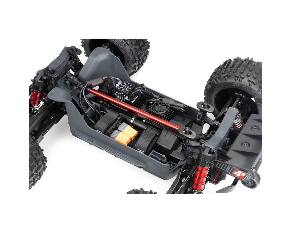 Arrma Outcast 4S V2 BLX Brushless RTR 1/10 Scale Stunt Truck (Red) ARA4410V2T4