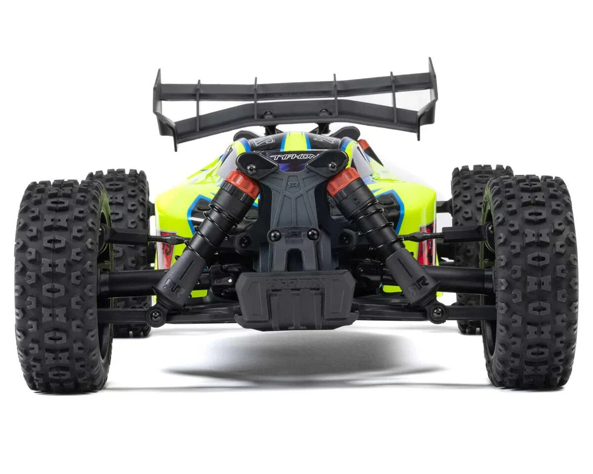 Arrma Typhon 223S 1/8 BLX Brushless RTR 4WD Buggy (Yellow) w/SLT3 2.4GHz Radio