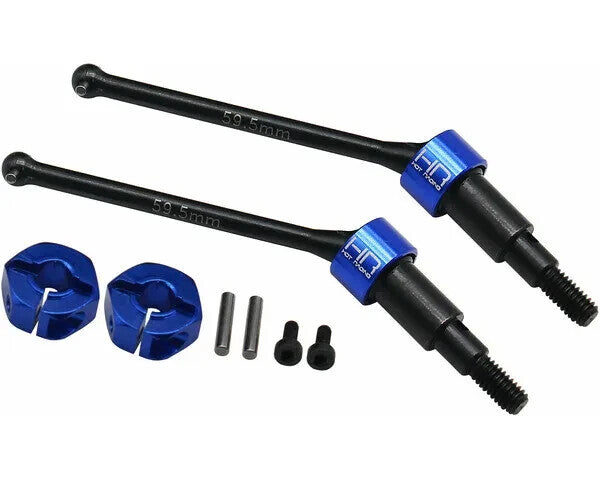 Hot Racing Arrma Grom HD Steel Universal Rear CVD Axles Drive Shafts GRM288XR