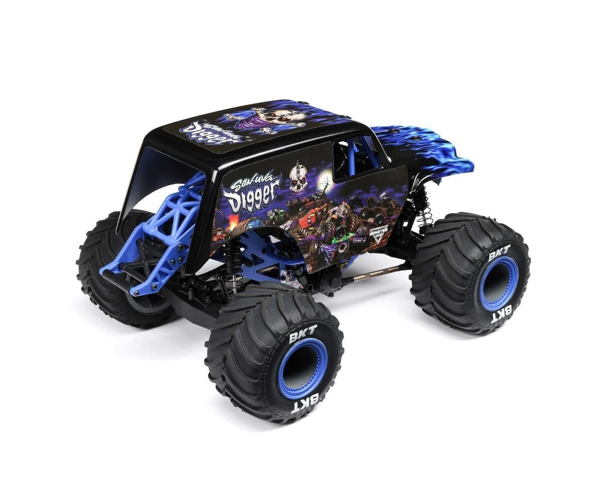 Losi 1/18 Mini LMT 4X4 Brushed RTR Monster Truck (Son-Uva Digger) w/SLT2 2.4GHz