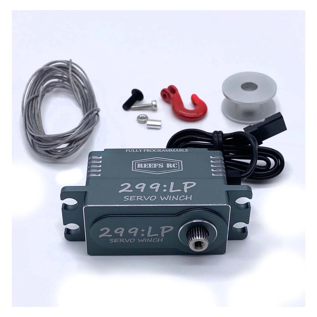 REEFS RC SEHREEFS59 299LP Low Profile Waterproof Brushless Servo Winch