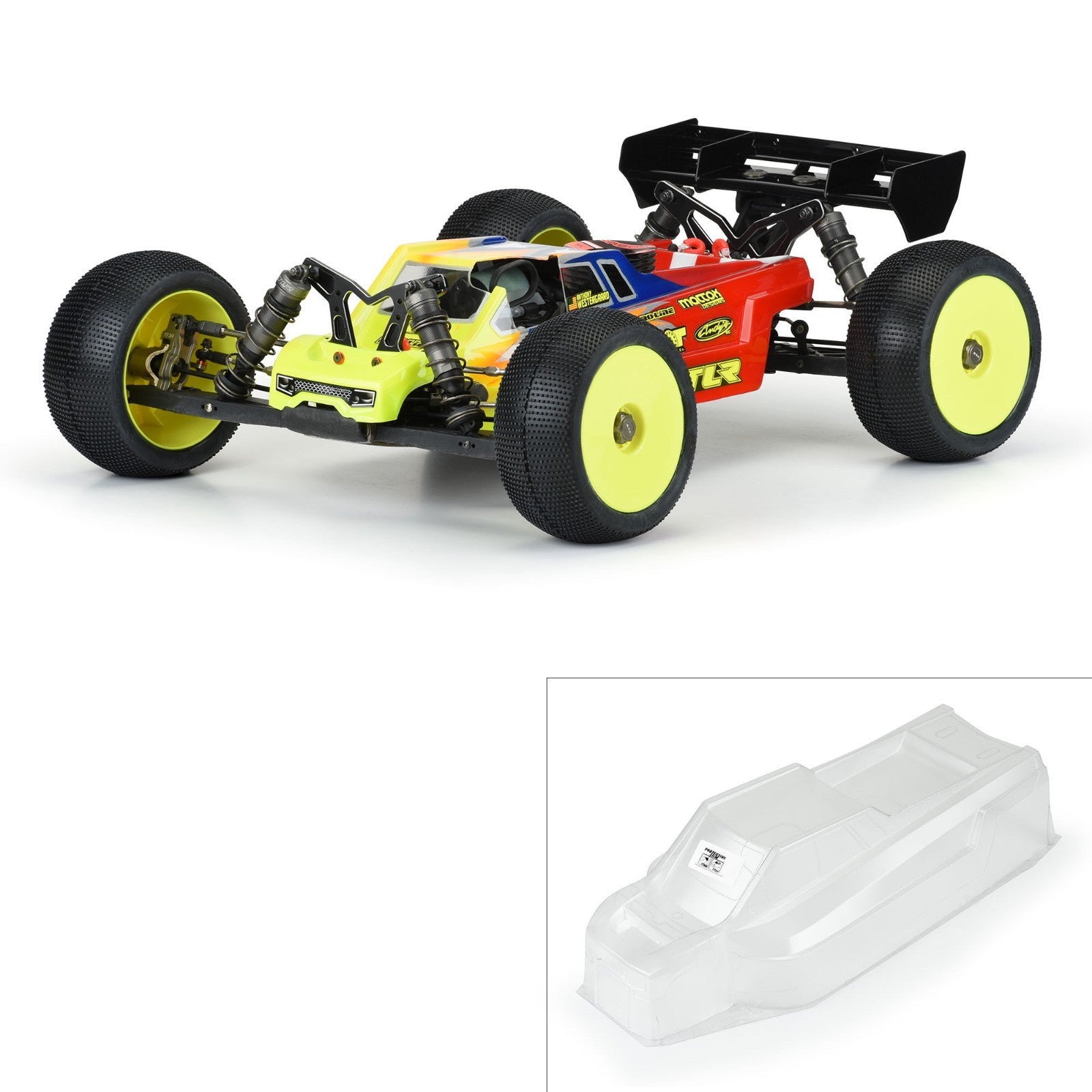 ProLine Racing 1/8 Axis T Buggy Clear Body Fits 8ight-XT/E PRO358900 Car Truck