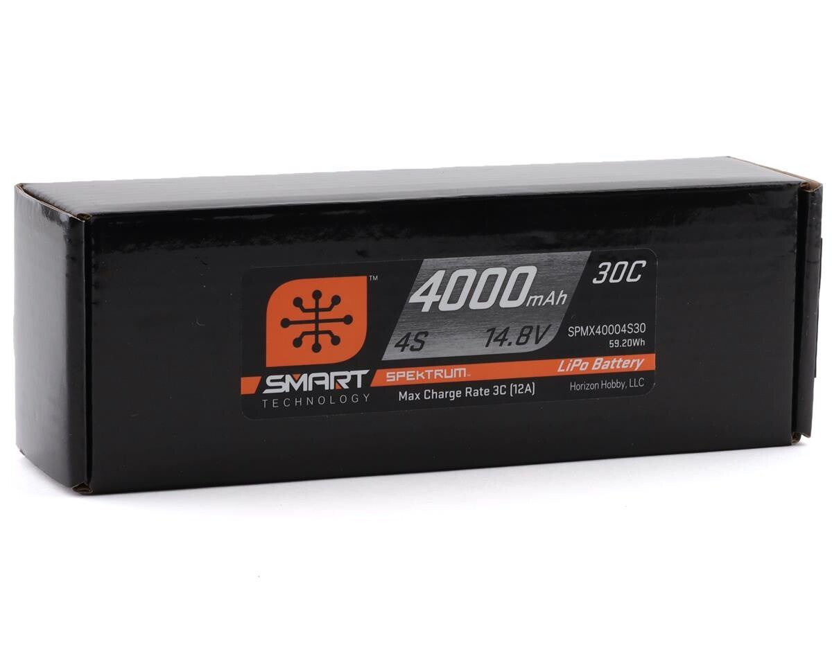 Spektrum RC 4S 14.8V 4000mAh Smart LiPo Battery Pack IC3 Connector SPMX40004S30