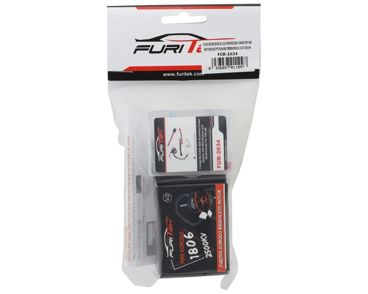 Furitek MicroSilk 2025 Brushless Power System Combo For : Traxxas TRX-4M FRU2634