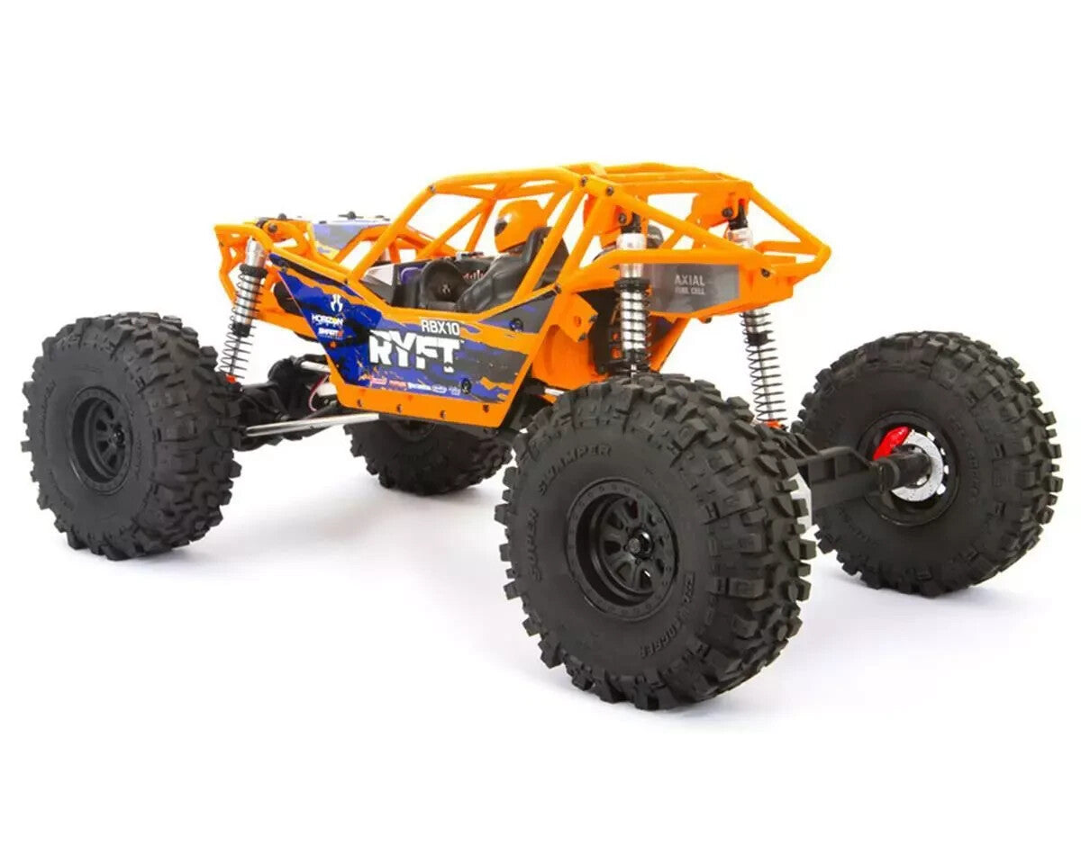 Axial RBX10 Ryft 4WD 1/10 RTR Brushless Rock Crawler Bouncer Orange AXI03005T1