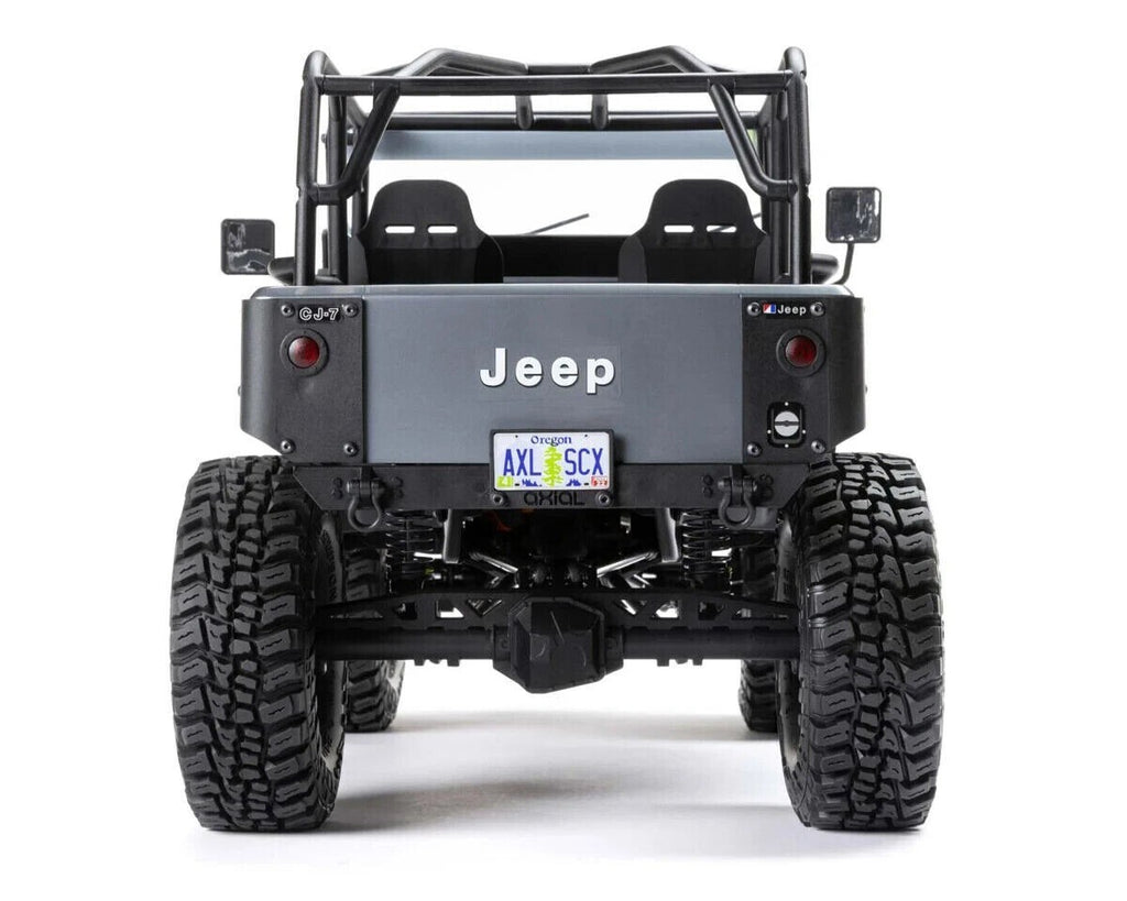 Axial SCX10 III Jeep CJ-7 RTR Ready To Run 4WD Rock Crawler (Grey) [AXI03008T2]