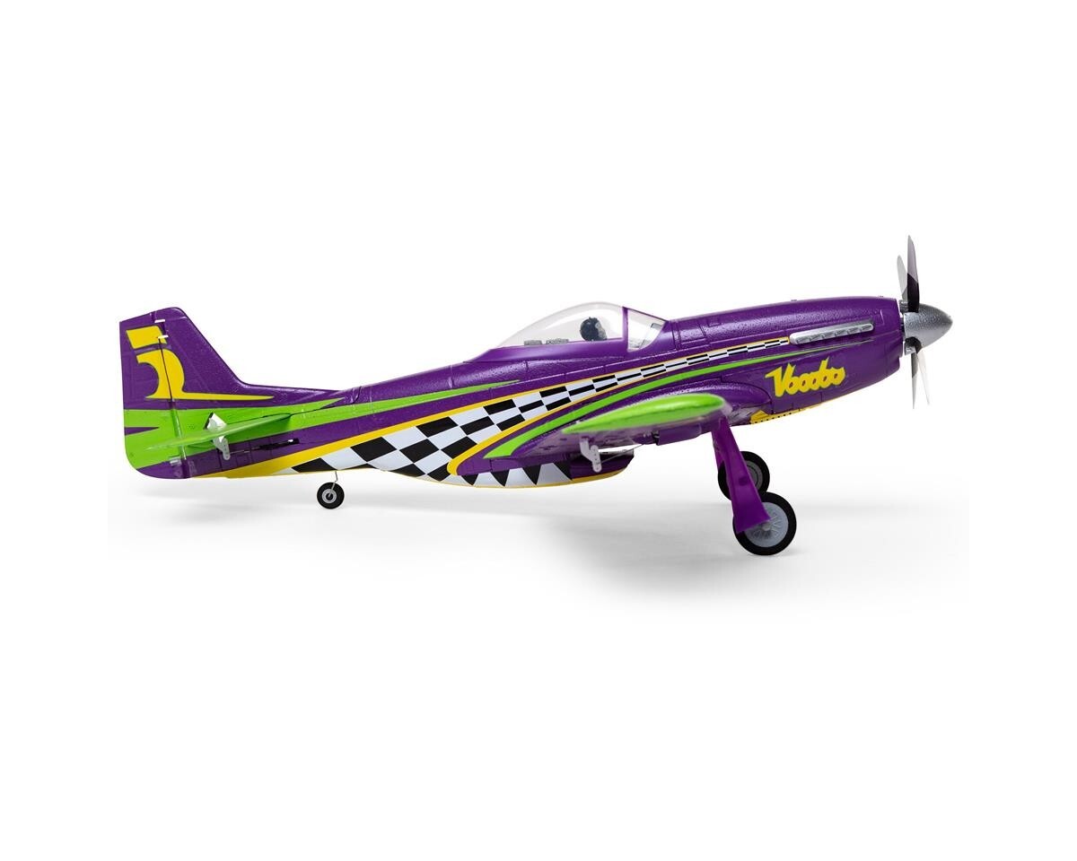 E-flite EFlite UMX P-51 P51 Voodoo BNF Bind in Fly Electric RC Airplane EFLU4350