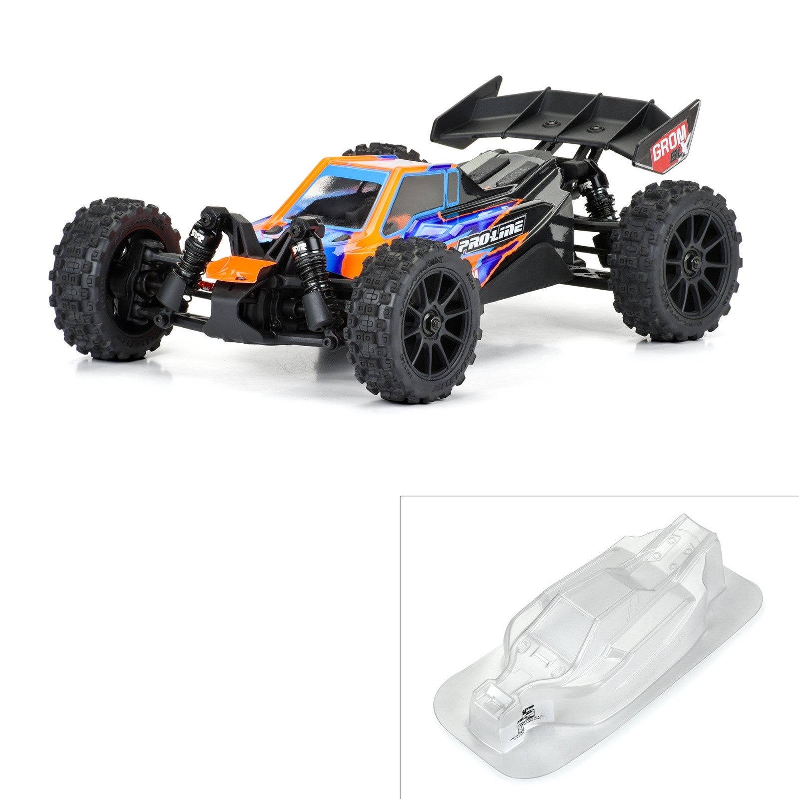 ProLine Racing Axis Clear RC Buggy Body for Arrma Typhon GROM PRO367100