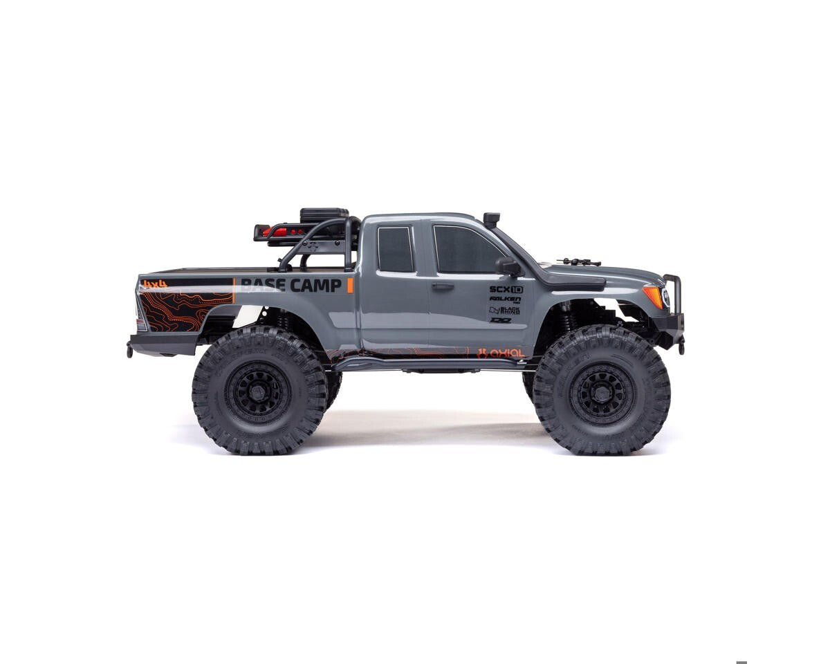 Axial SCX10 III Base Camp RTR Ready To Run Trail Truck Grey w/ SLT3 2.4GHz Radio