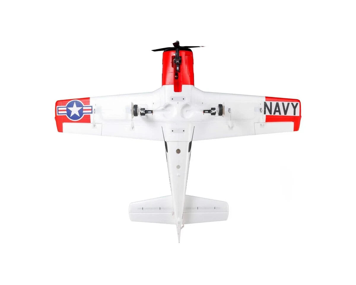 E-flite EFlite T28 T-28 Trojan 1.2m PNP Plug In Play Electric RC Airplane