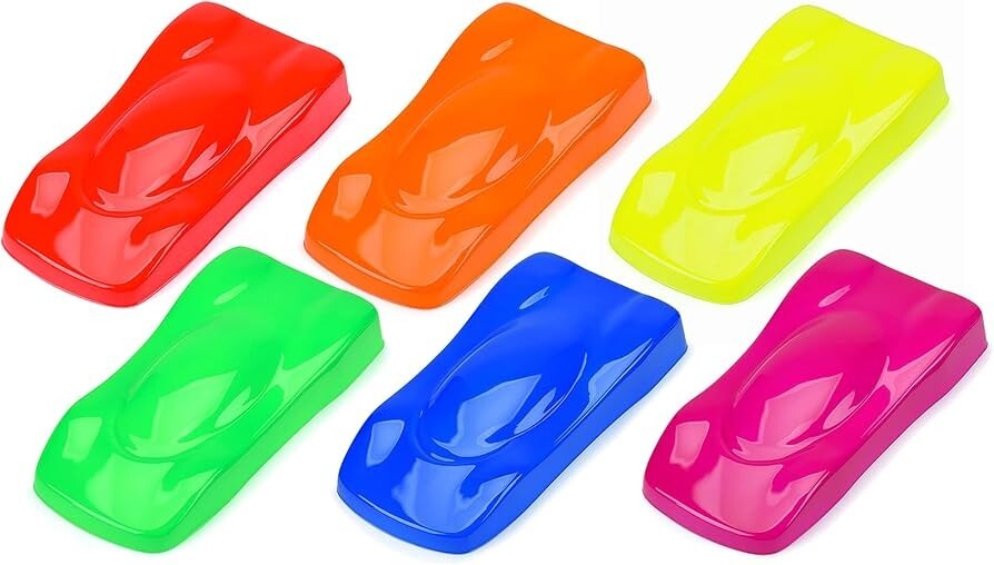 ProLine Racing RC Body Paint Fluorescent Color 6 Pack PRO632303