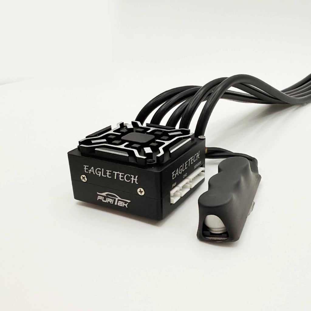 Furitek EagleTech 1/10 160A Sensored Brushless ESC Black w/ Fan : Drift & Racing