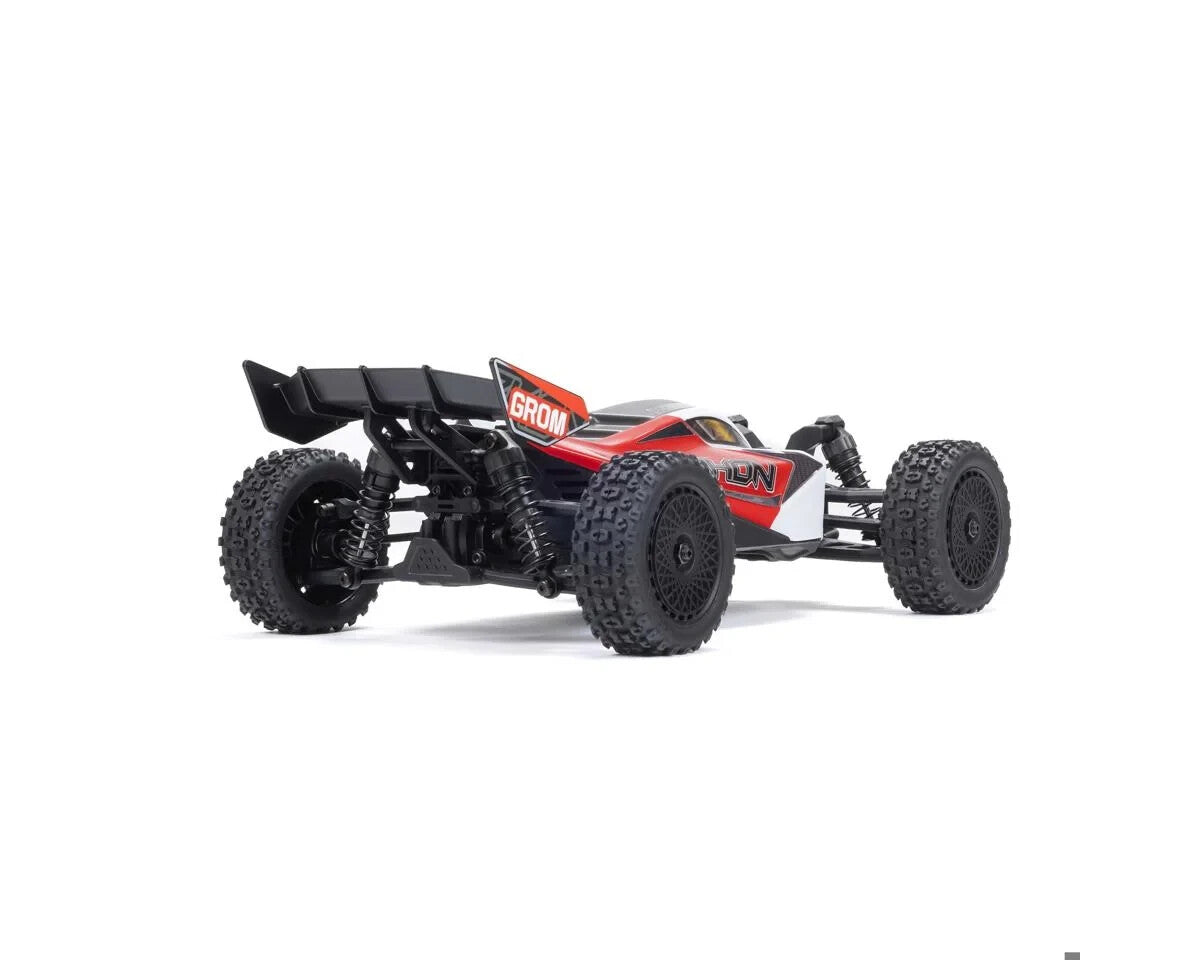 Arrma Typhon Grom MEGA 4WD 380 Brushed 1/18 Buggy RTR Red ARA2106T1