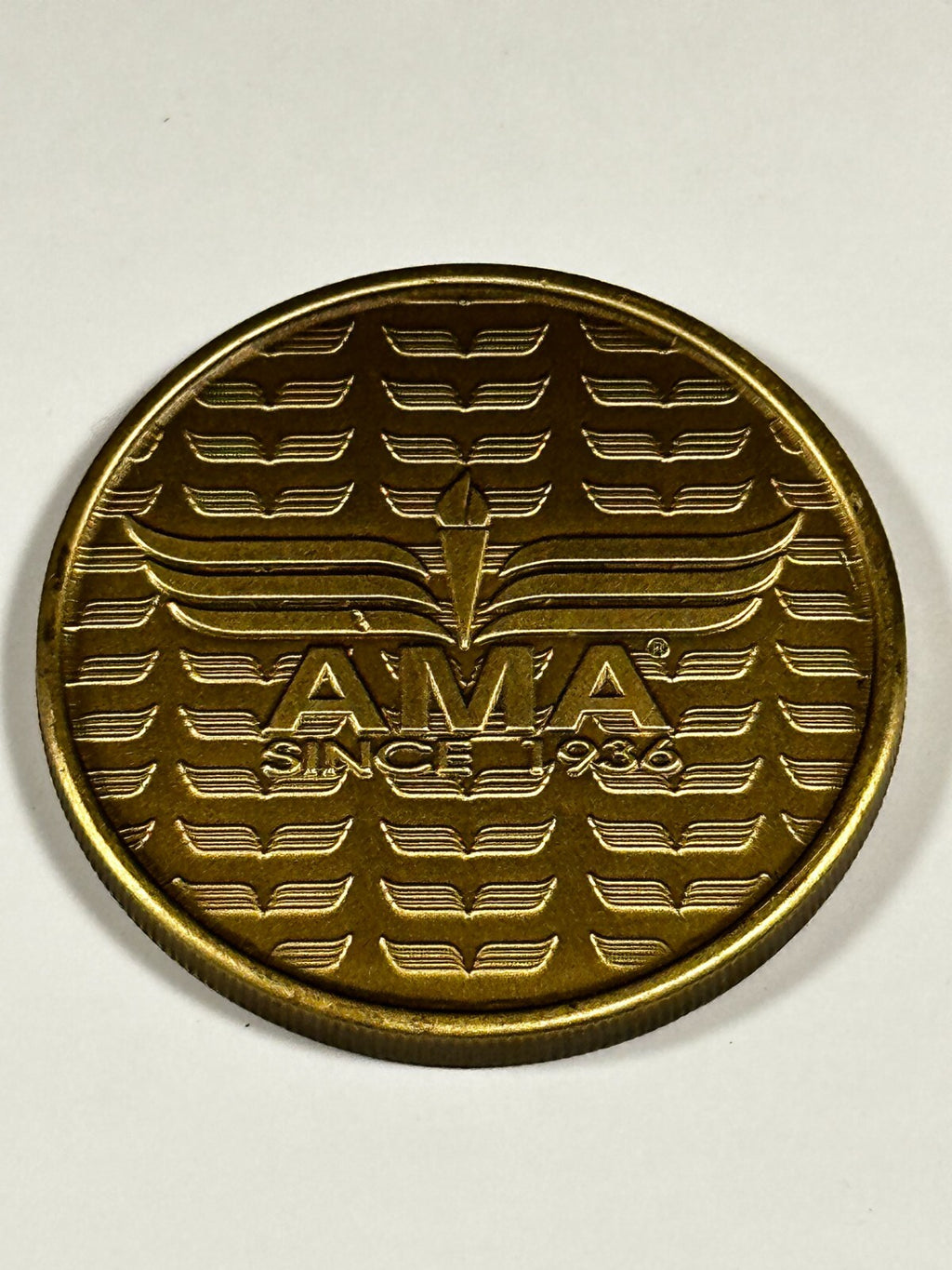 Collectible AMA Academy of Model Aeronautics P-51 P51 Mustang RC Airplane Coin