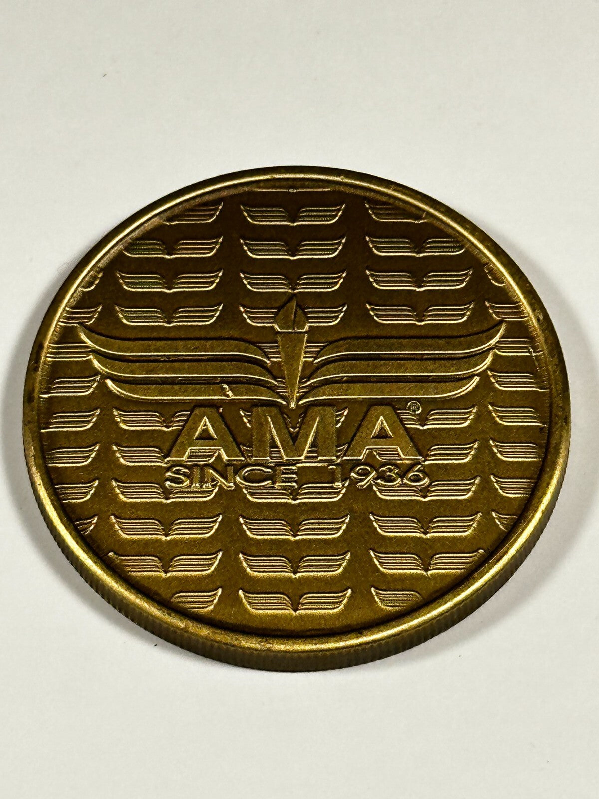 Collectible AMA Academy of Model Aeronautics P-51 P51 Mustang RC Airplane Coin