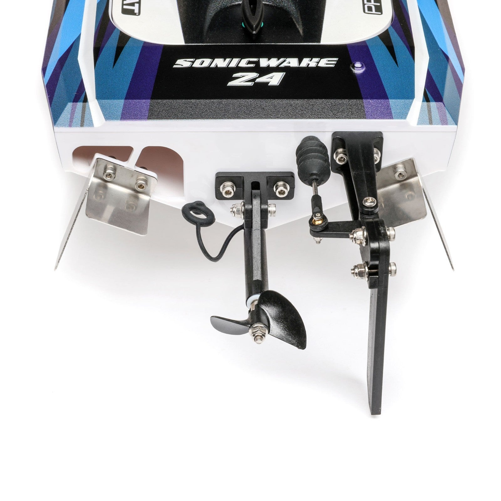 Sonicwake 24" Self-Righting Brushless Deep-V RTR (With Battery & Charger), Blue