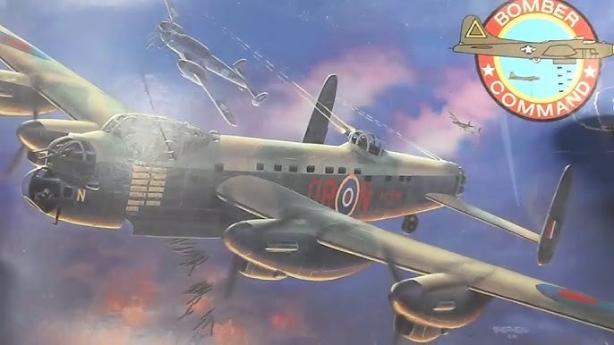 Revell Lancaster Mark I Model Kit  1:72 4340 Unbuilt Complete