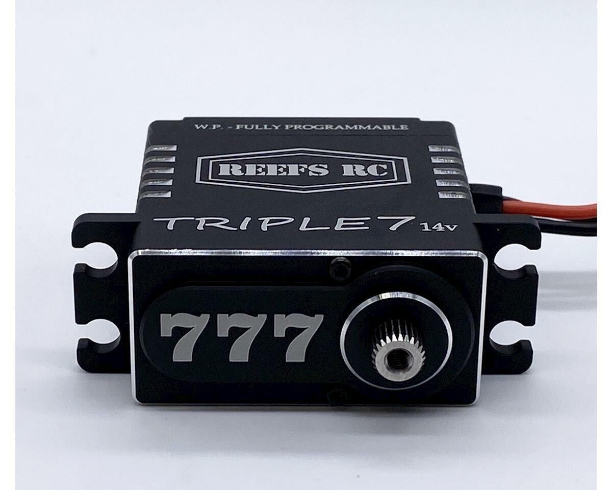 Reefs RC Triple7 14V Programable High Torque Steel Gear Digital RC Truck Servo