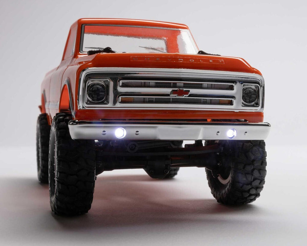 Axial SCX24 1967 Chevrolet C10 1/24 4WD RTR Scale Mini Crawler Orange w/ 2.4GHz