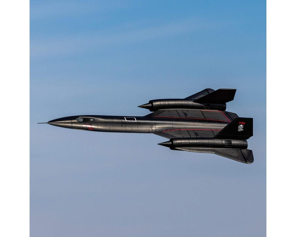 E-flite EFlite SR71 SR-71 Blackbird 40mm Twin EDF BNF Bind In Fly Basic EFL02050