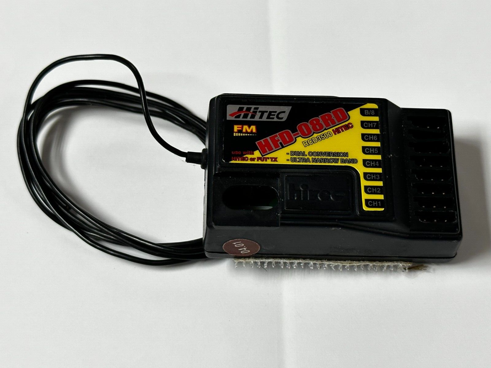Excellent Hitec RCD3500 Negative Shift 72mhz RC Airplane Receiver : Futaba Hitec