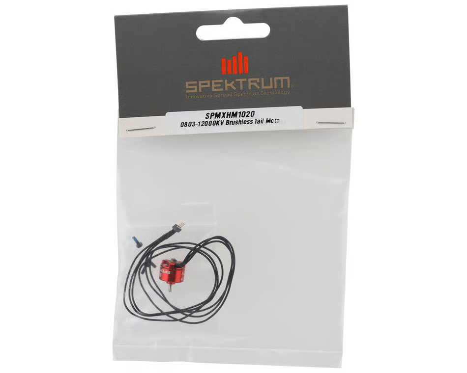 Spektrum SPMXHM1020 0803-12000Kv Brushless Tail Motor For Infusion 120